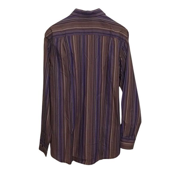 Sean John Original Fit Brown Button Up Shirt XL - Picture 3 of 6